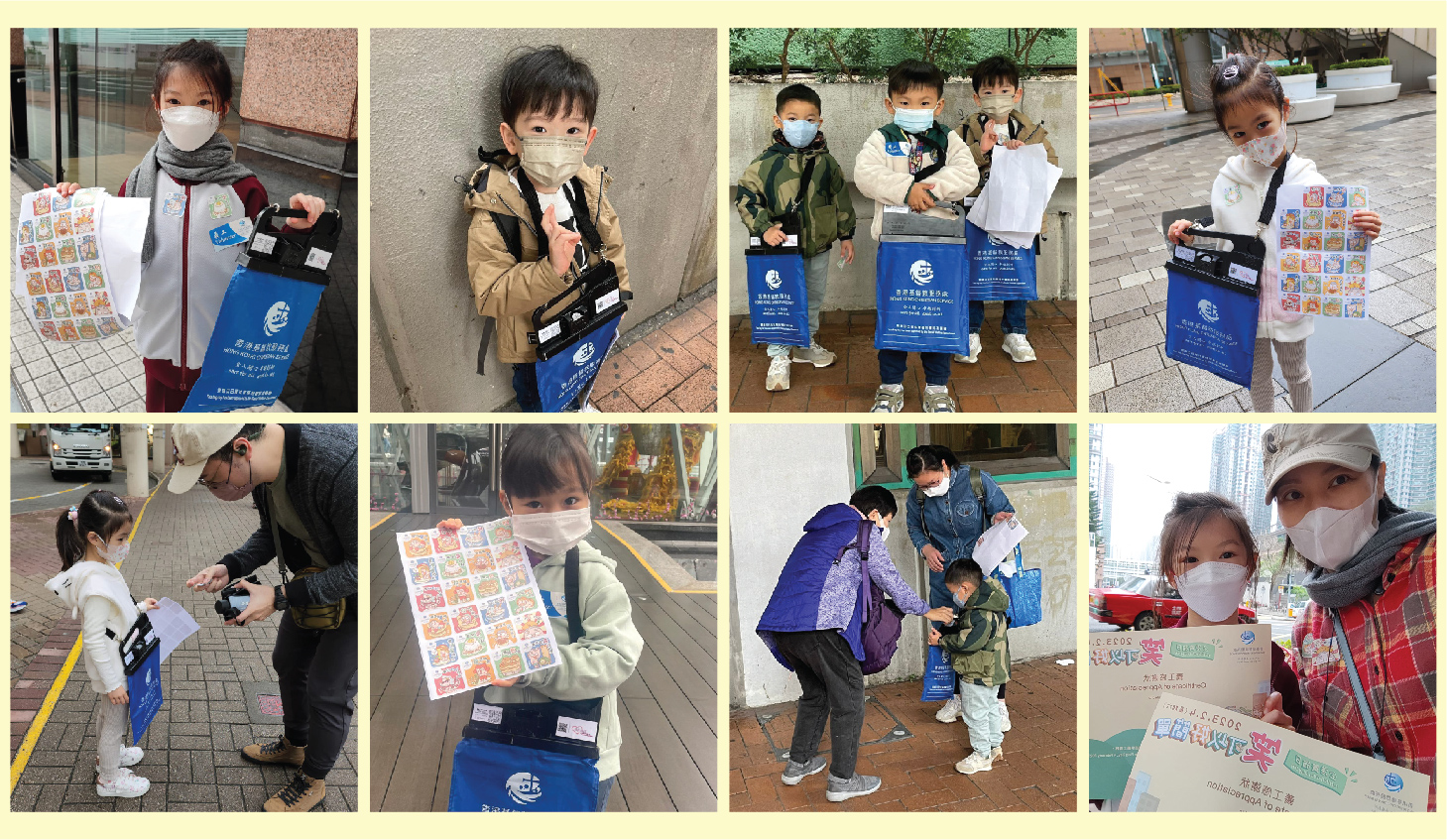【义工活动】 2月4日慈慧幼苗义工卖旗花絮