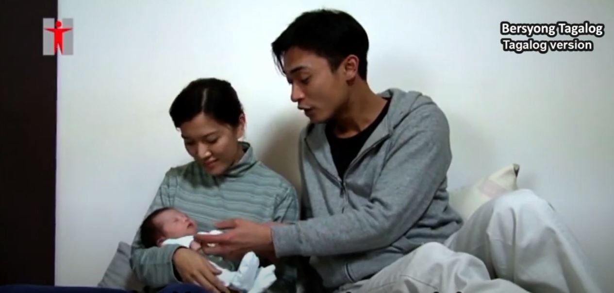 安撫哭啼嬰兒的方法(菲律賓語)