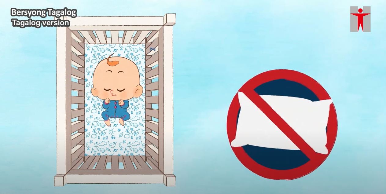 嬰兒安全睡姿與環境   時刻緊記全靠你(菲律賓語)